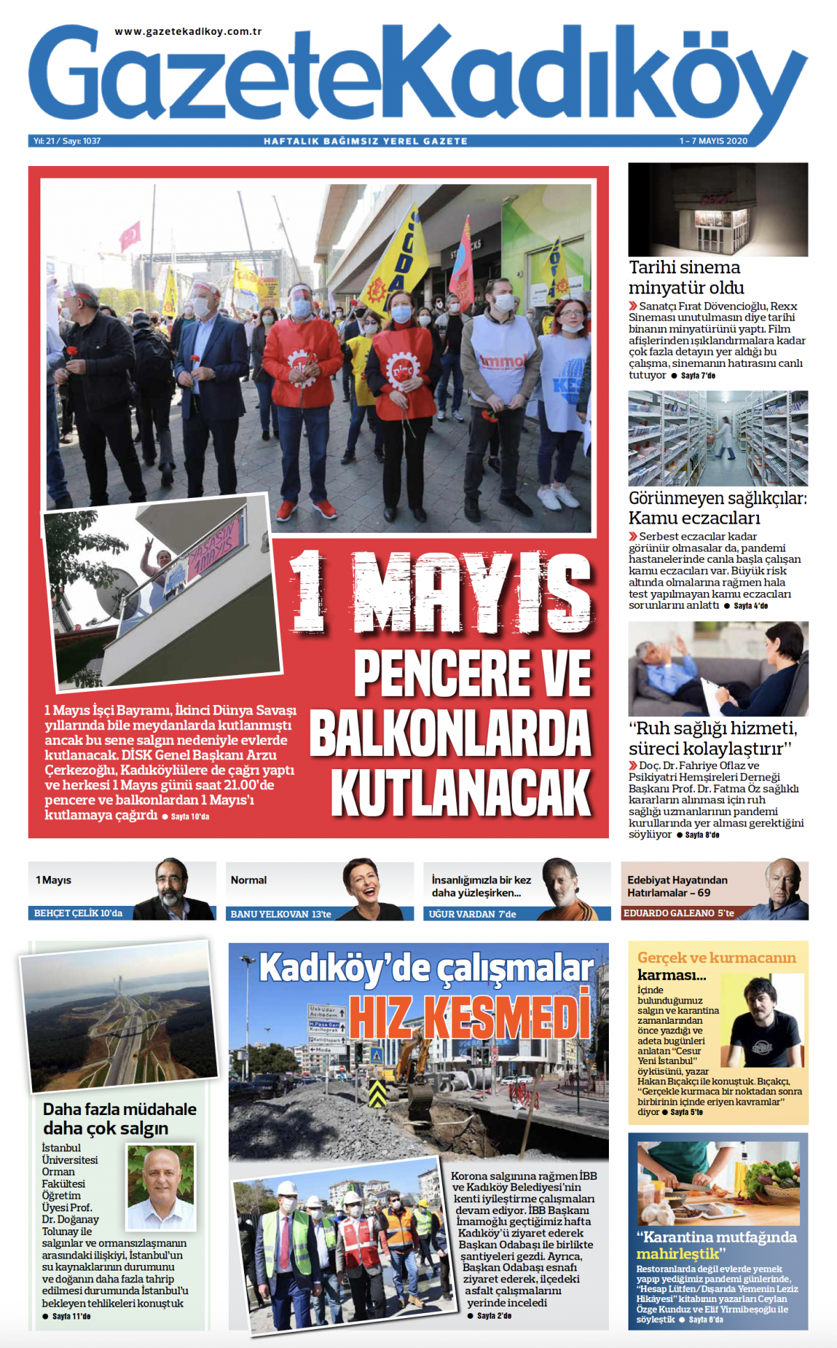 Gazete Kadıköy - 1037. Sayı